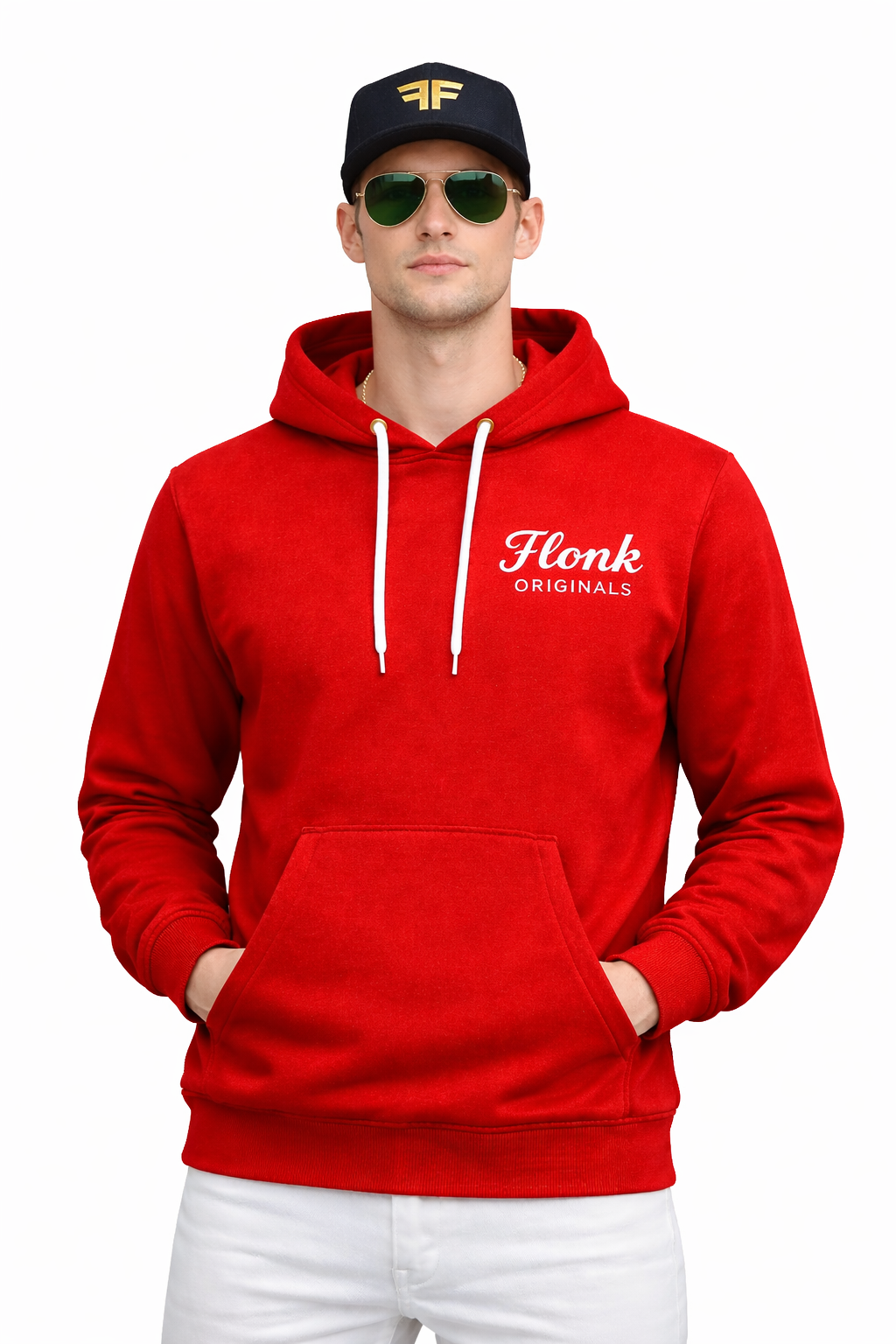 Flonk Red Hoodies