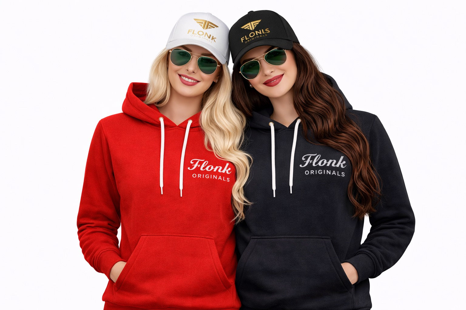Flonk Originals – Red Signature Hoodie
