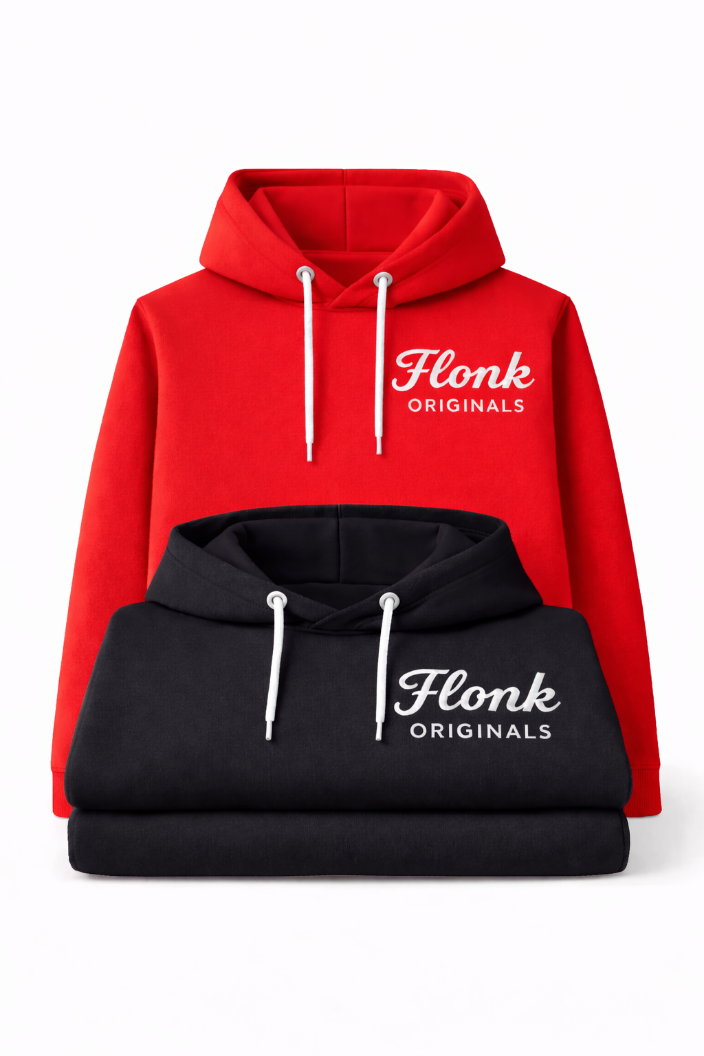 Flonk Originals – Red Signature Hoodie