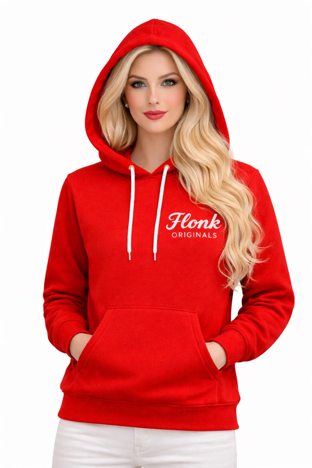 Flonk Originals – Red Hoodie