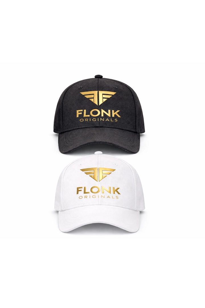 Flonk Originals Cap Bundle – Black & White