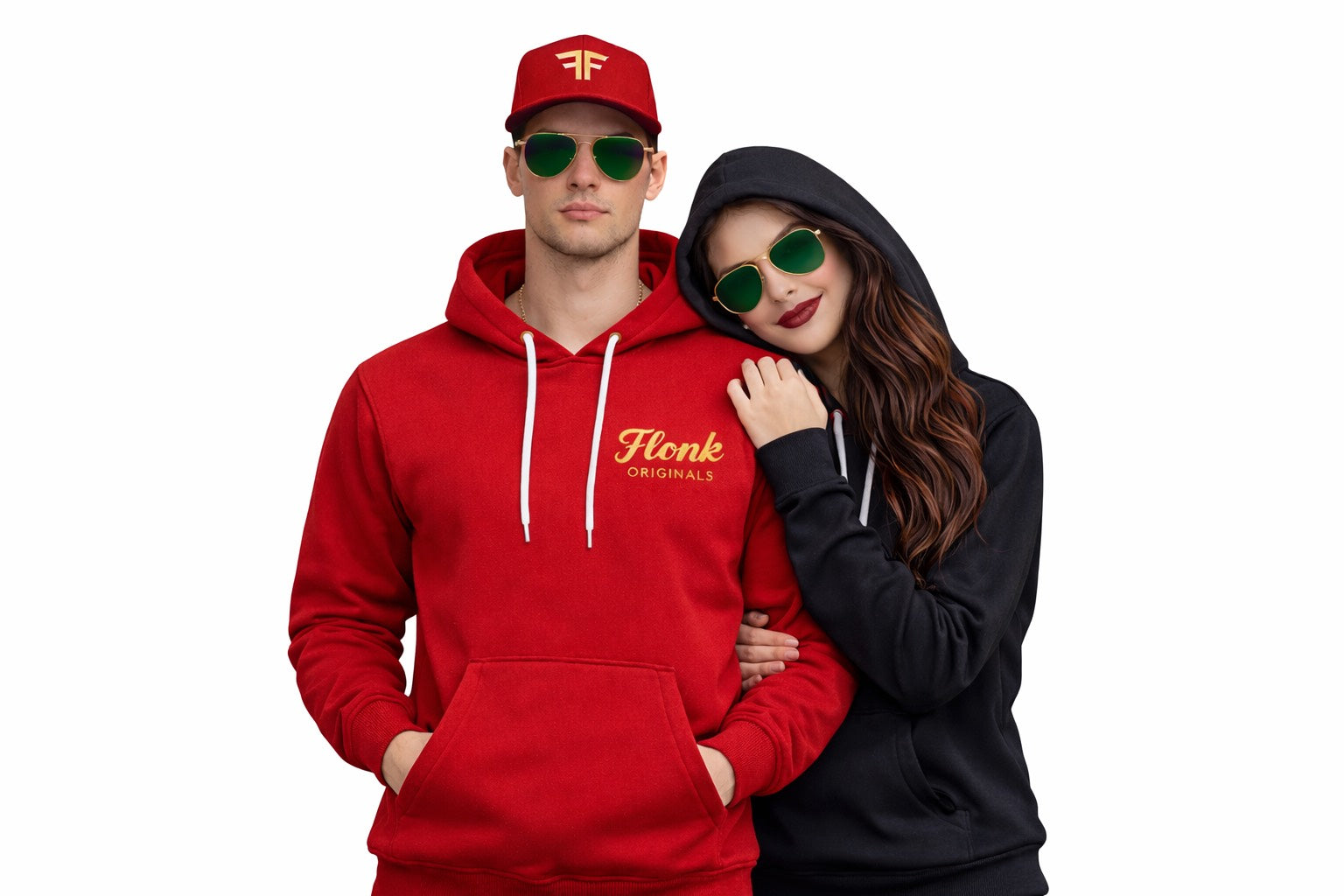 Flonk Originals – Red Hoodie