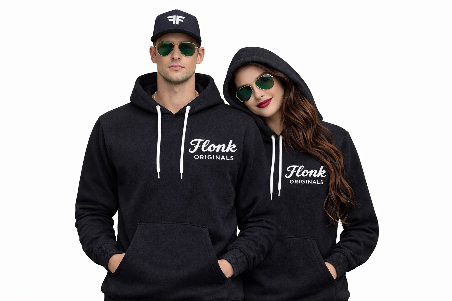 Flonk Originals  Black Hoodie