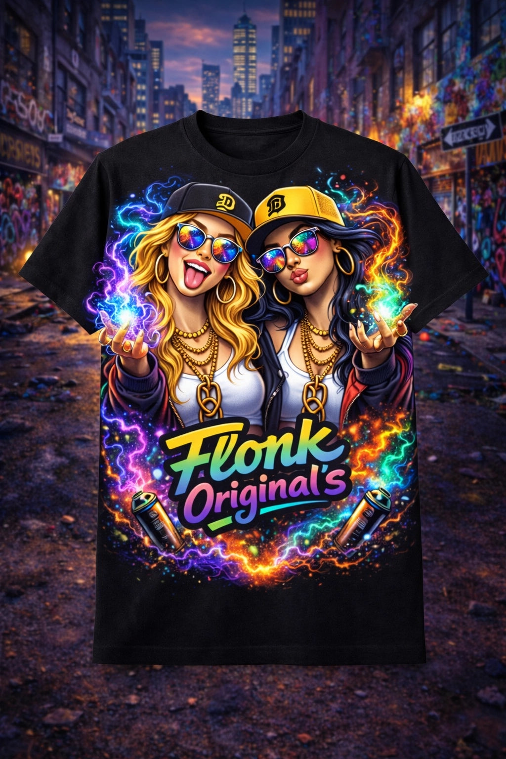 Flonk Originals Black Signature T-Shirt