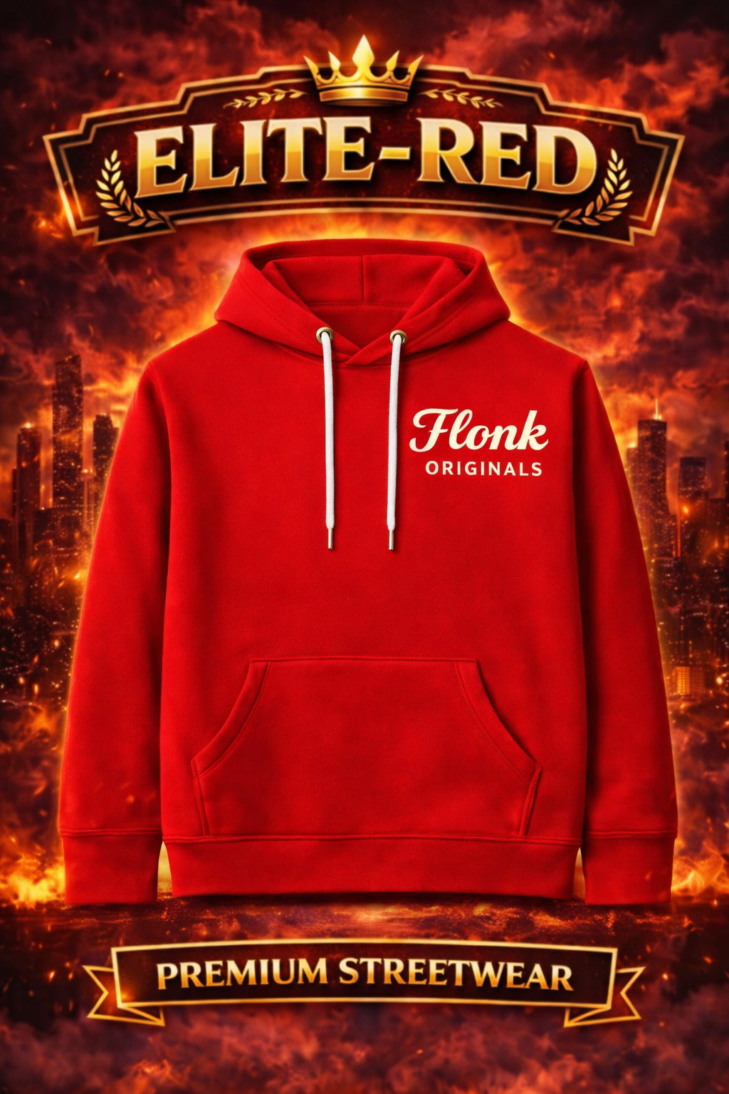 Hoodies - Red